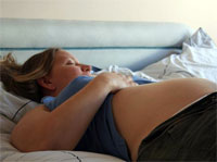 Появившийся храп во время беременности может свидетельствовать о высоком кровяном давлении