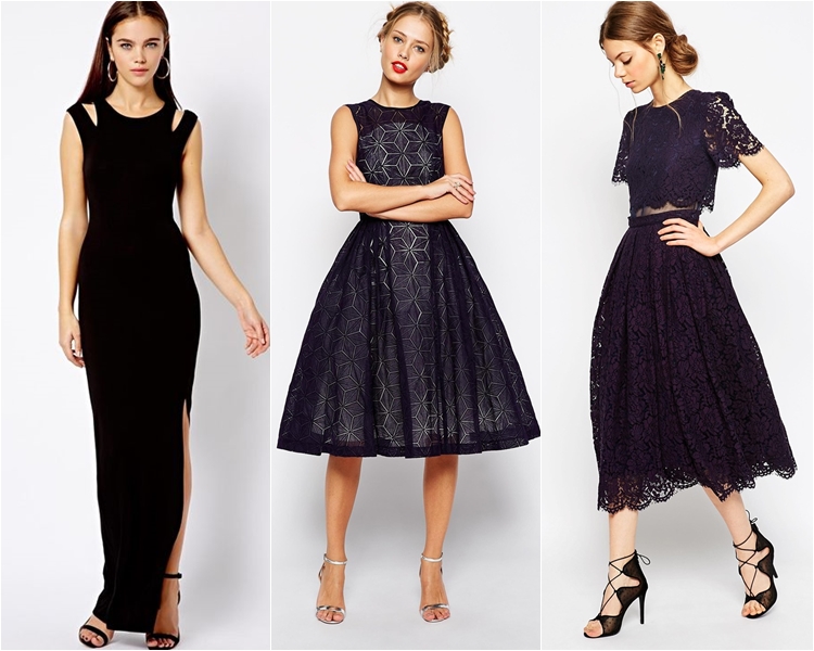 Черное убранство – элегантно и современно